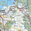 Gwda – mapa kajakowa GPS 3D laminat - obrazek 2