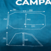 Namiot Campa 4 LOAP Deep Teal Morski - obrazek 4