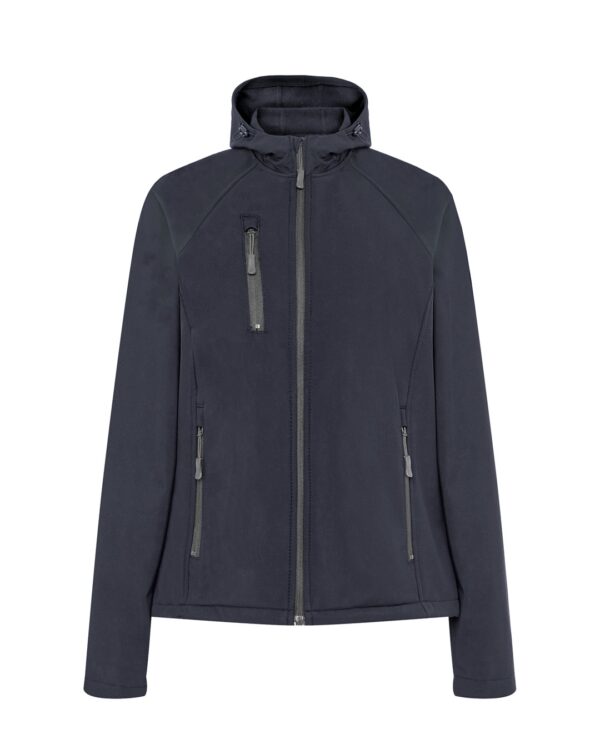 Softshell damski JACKET granatowy - obrazek 2
