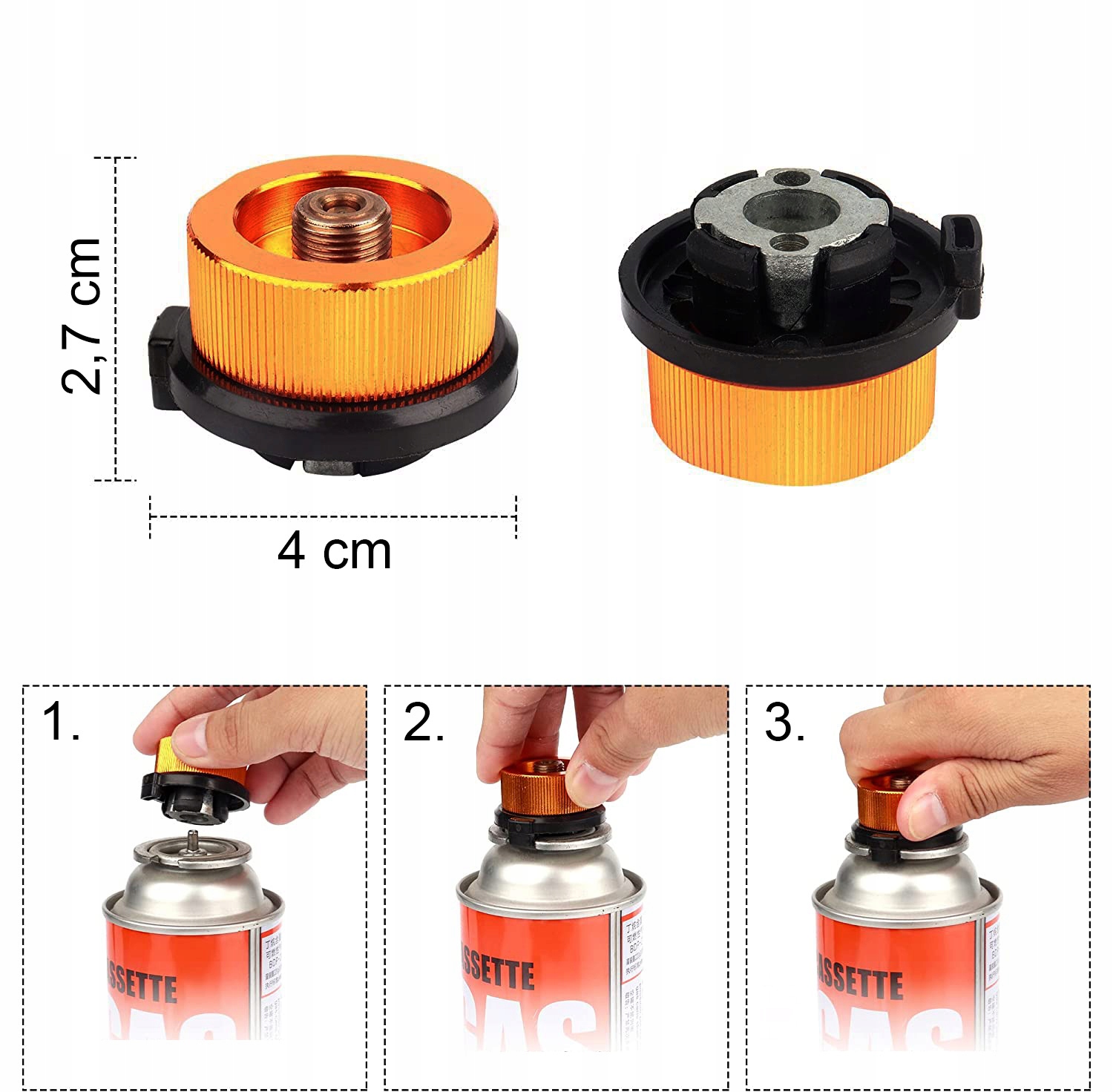 Adapter do kartusza z gazem - obrazek 4